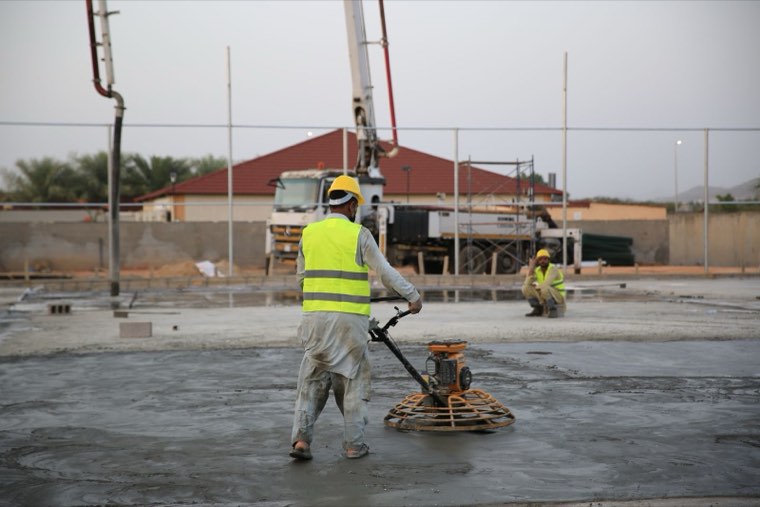 Concreters covered by Construction Cover