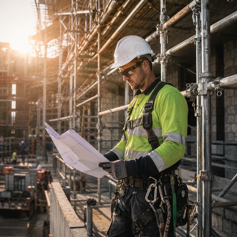 Scaffolders covered by Construction Cover
